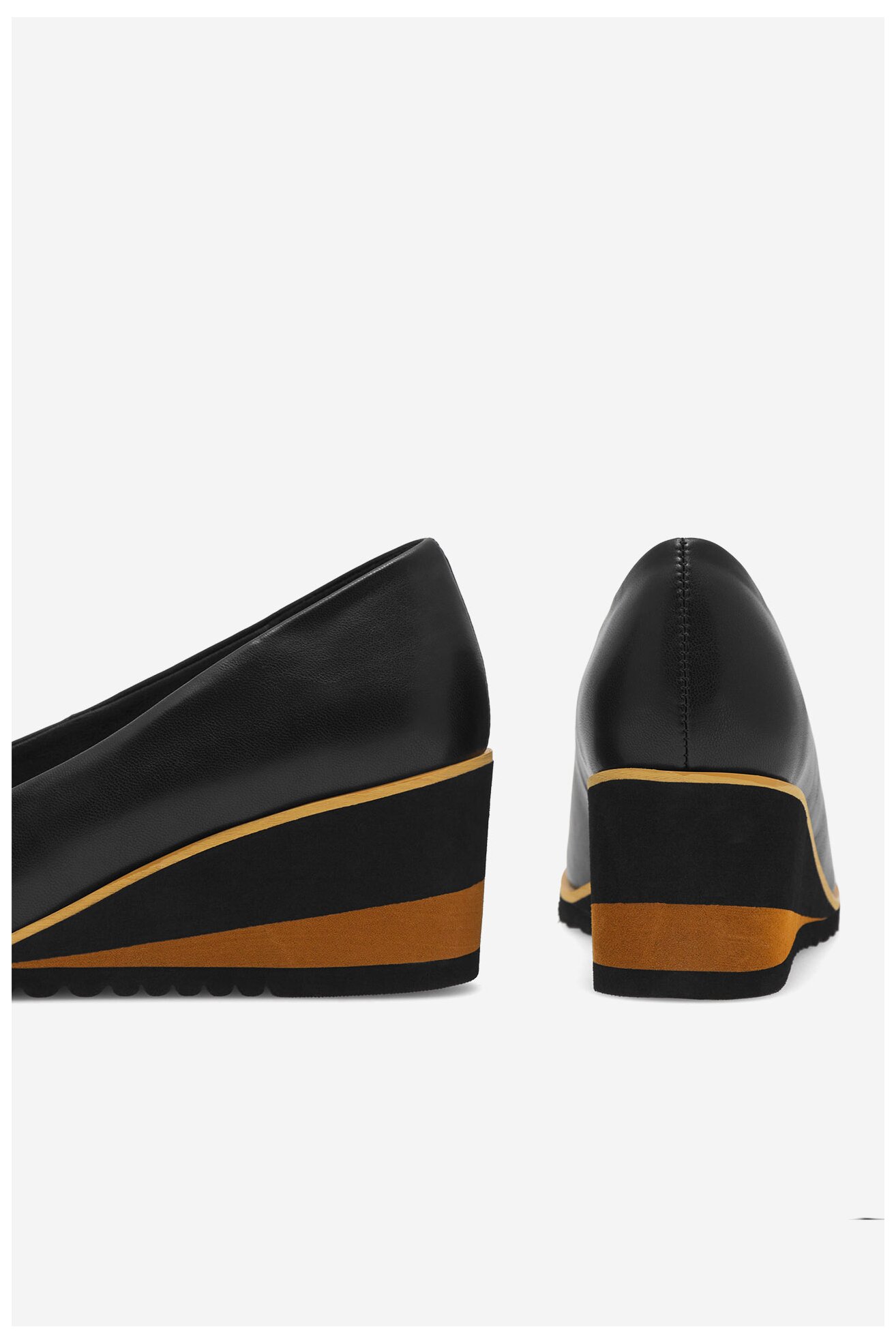 Напівчеревик Clara Barson WYL3396-2 ЧОРНИЙ