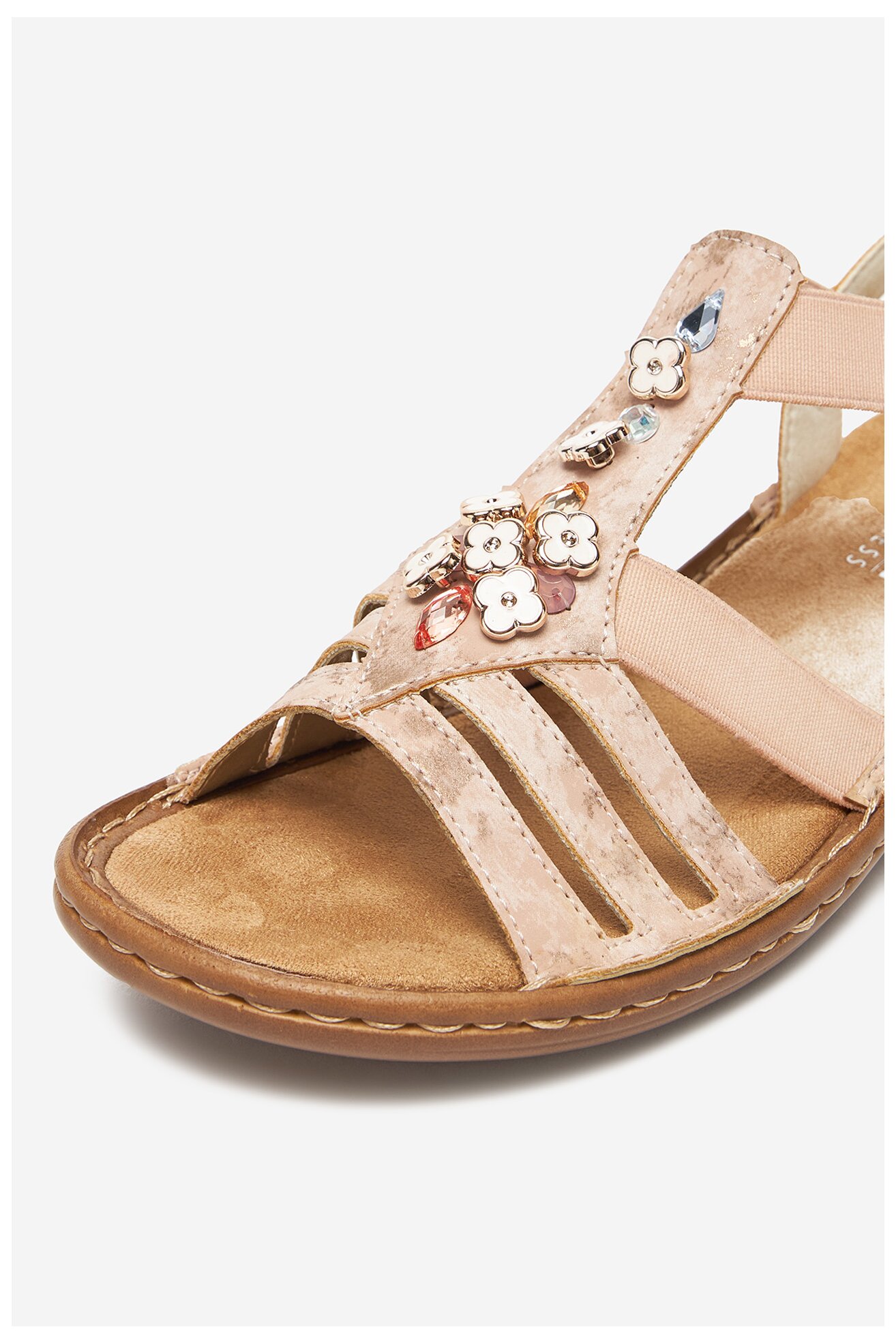 Sandały Rieker CEO-60855-31 Różowy jasny