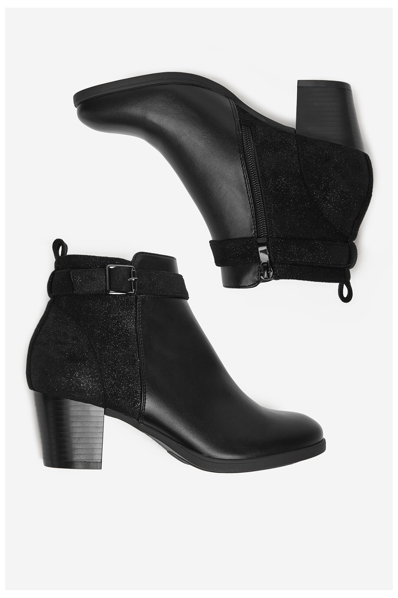 Kratke čizme Clara Barson CEO-RE23F506-1 CRNA