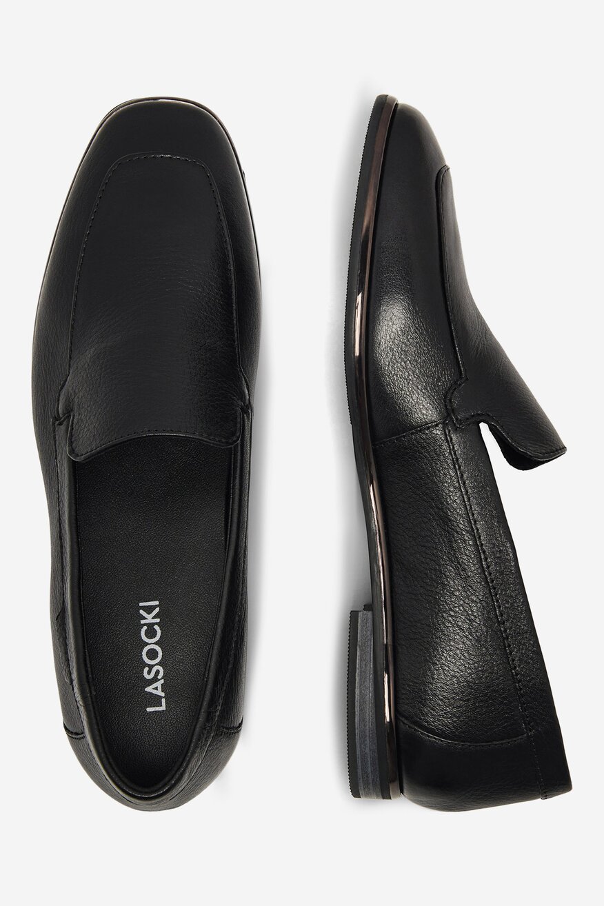 Lasocki - Mokasyny skórzane - 5905588356073
