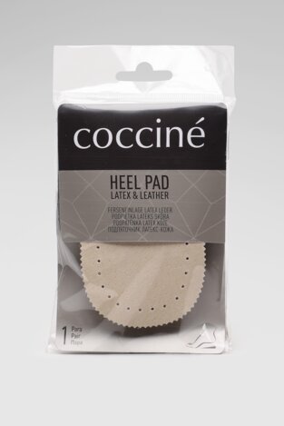 Ulošci za obuću Coccine COCCINE HEEL PAD LATEX-LEATHER PODPIĘTKA NR S (1) AZ beżowy BEŽ