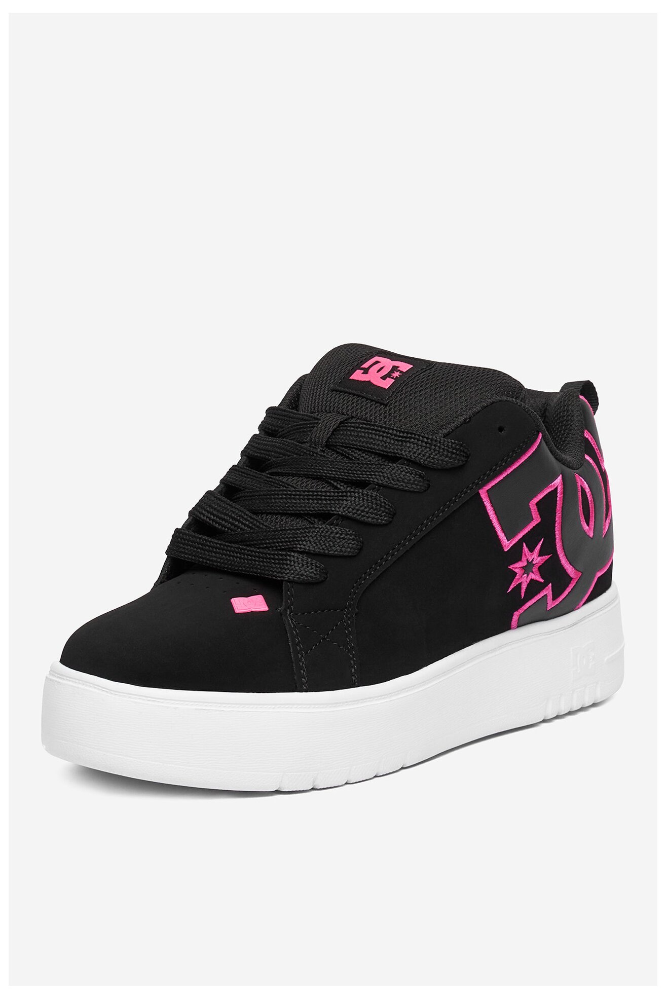 Кросівки спортивні DC Shoes EO-COURT GRAFFIK PLATFORM DC02422001 ЧОРНИЙ