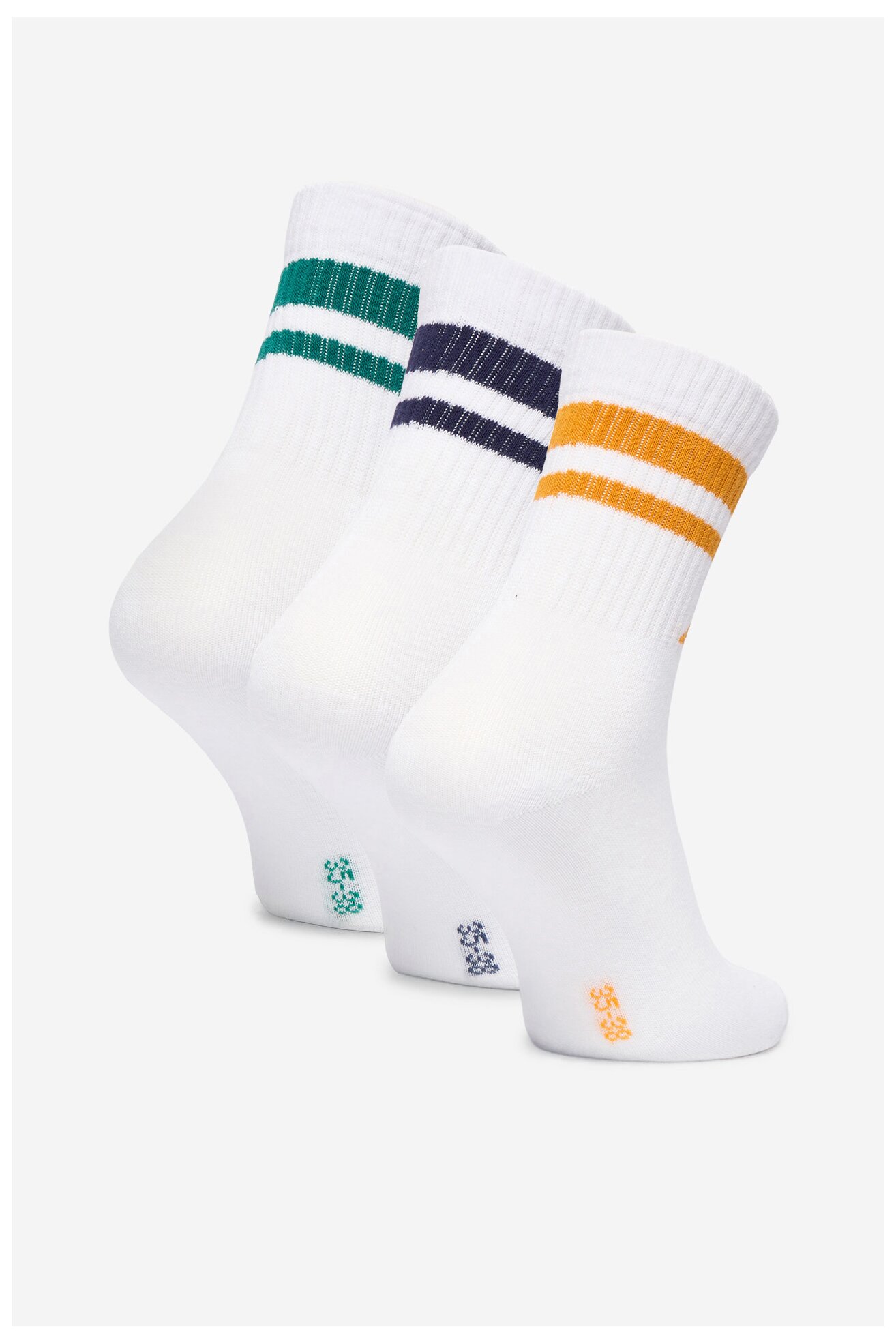 Шкарпетка Kappa CEO_KR_KAPPA_ 005_W_AW25 (3 -PACK) БІЛИЙ