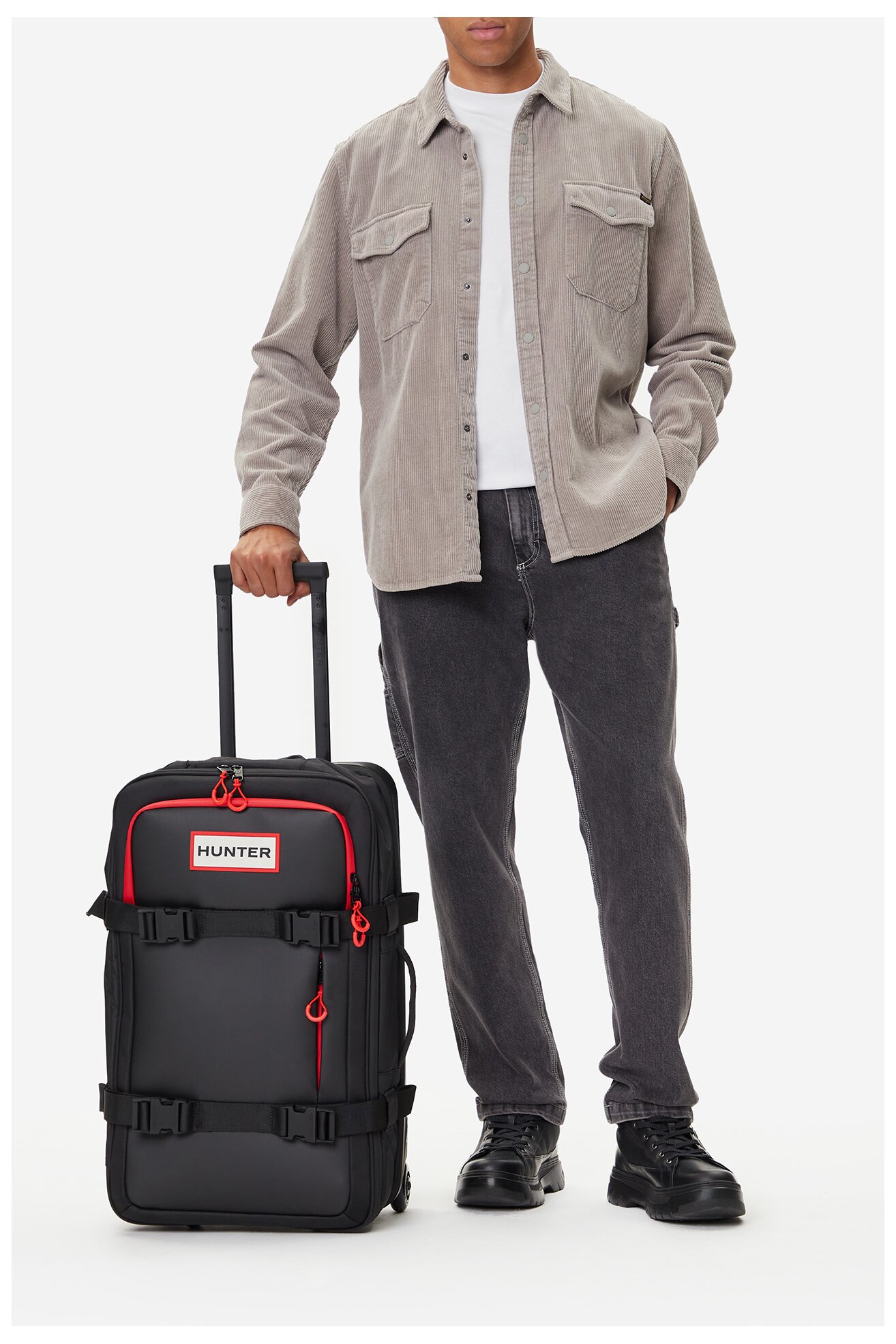 Валіза HUNTER CEO-HTR-WAL-004-M ЧОРНИЙ