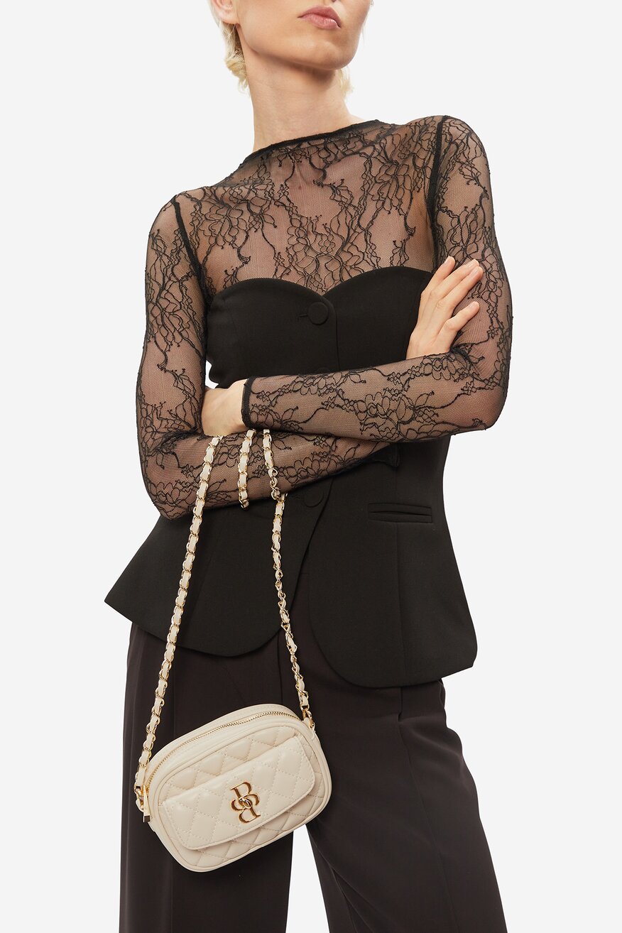 
                Kézitáska Badura KRÉMSZÍNŰ - 5906751028056