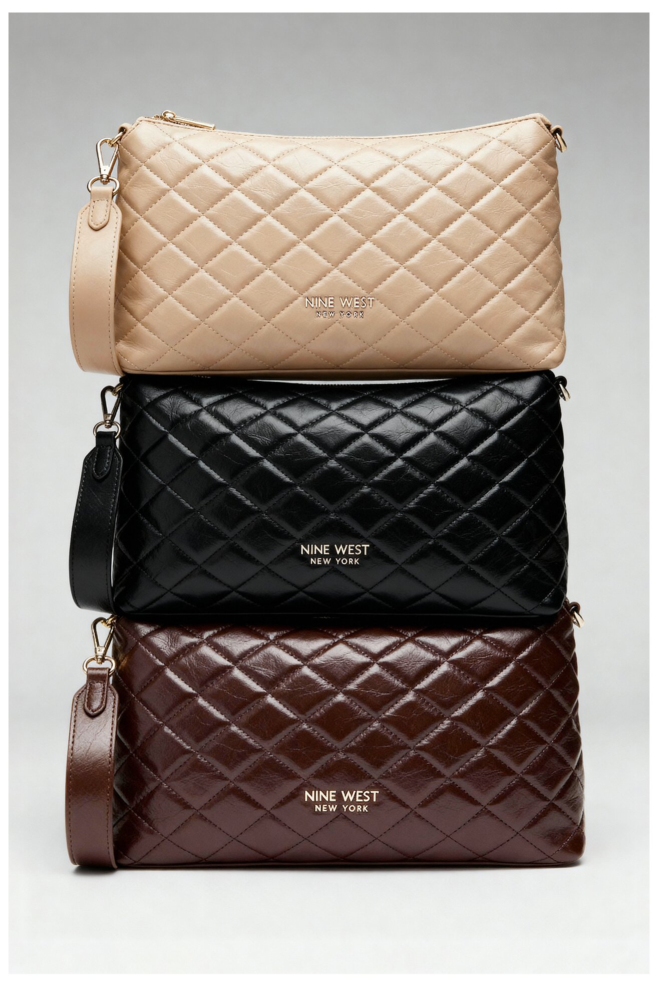 Torba NINE WEST CEO-AGATHA-LA482-3035 BRAON