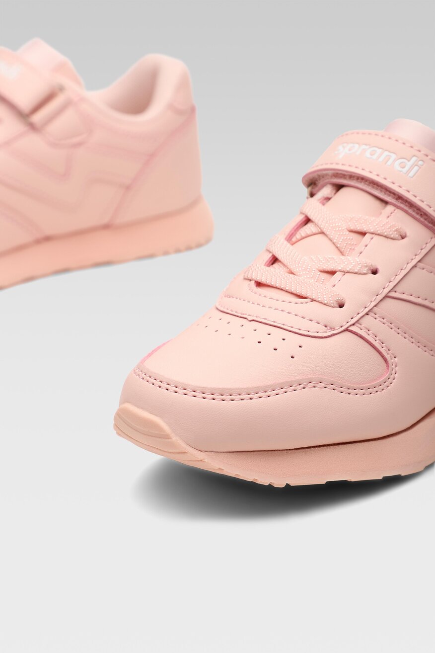 Sprandi - Obuwie sportowe pastelowe różowe - 5903698907314