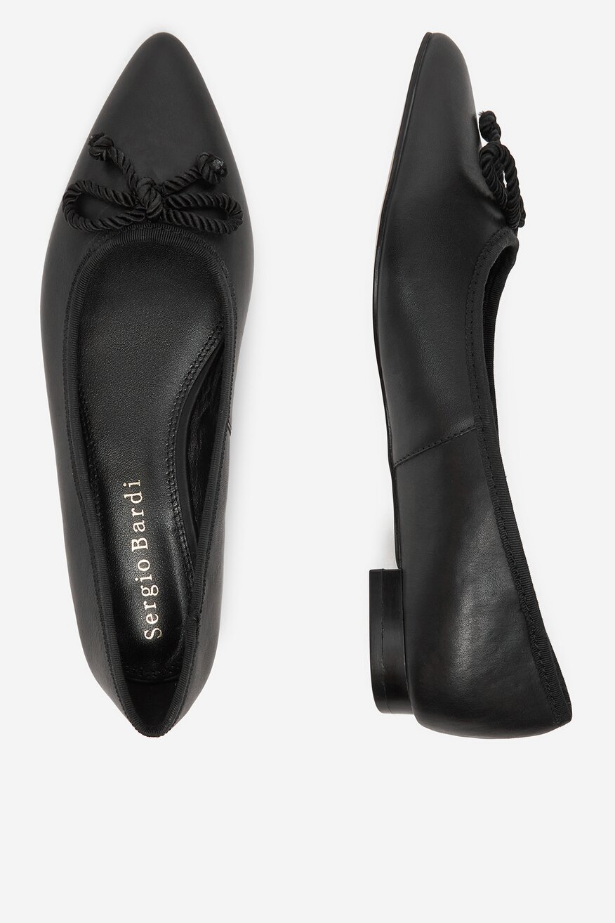 Sergio Bardi - Baleriny skórzane - 5903698048901