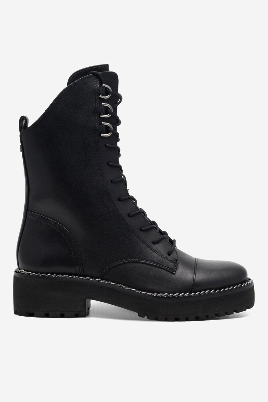 
                SAM EDELMAN - Skórzane botki - 2230042263455