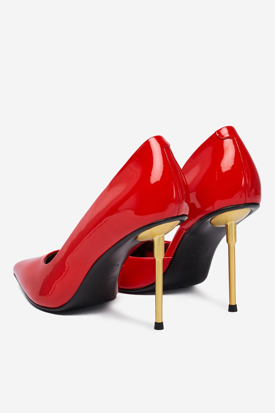 Pantofi cu toc EVA MINGE ROŞU - 5906751321737