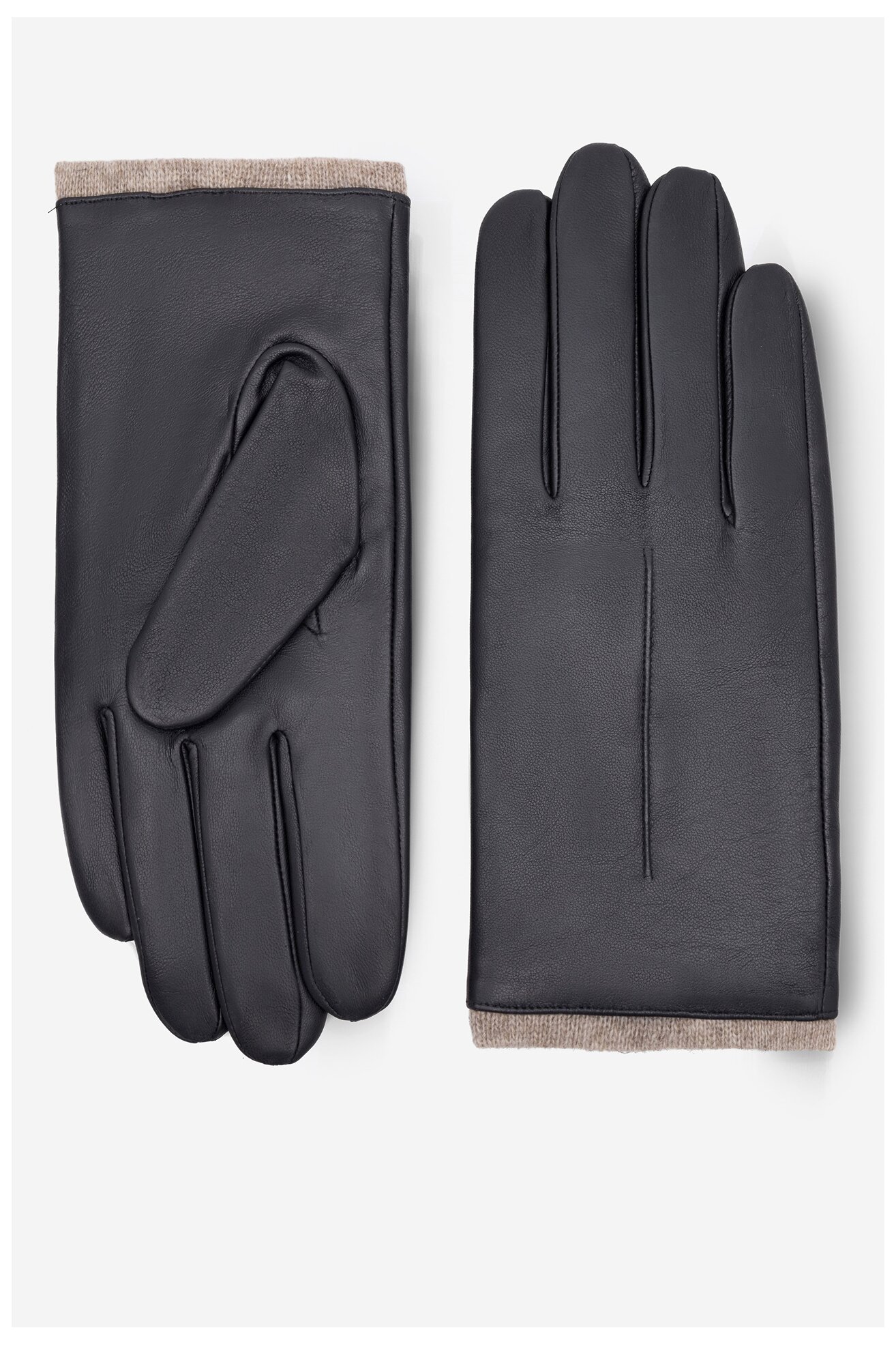 Rękawiczki męskie Lasocki 2M6-003-AW23 Czarny