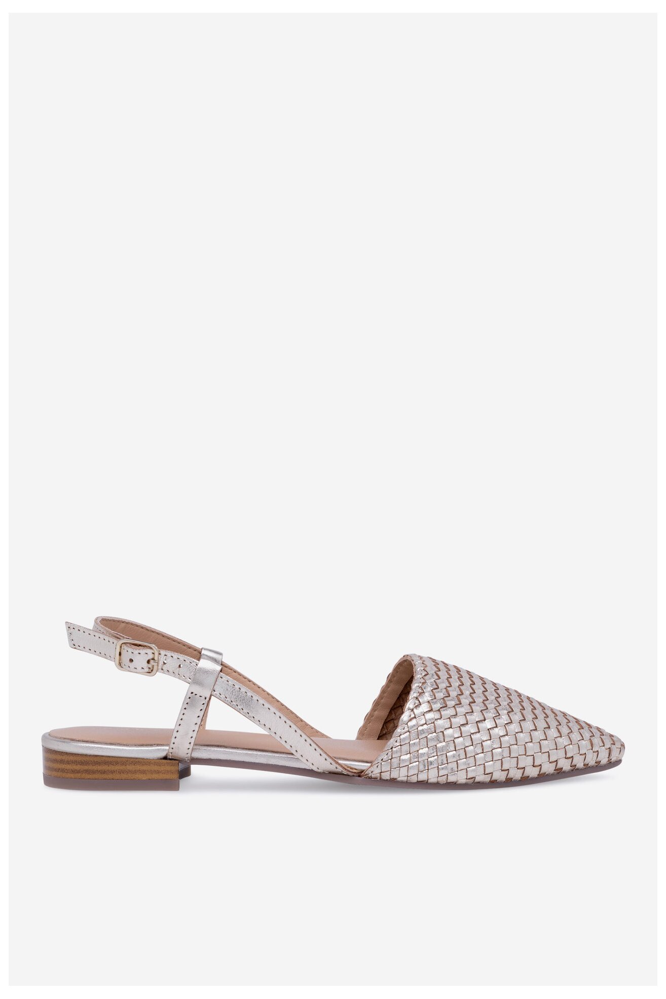 Baleriny Lasocki MADALIA WI29-CHR06 Złoty