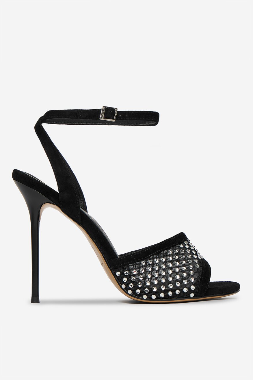 
                EVA MINGE - Sandały skórzane - 5906751862834