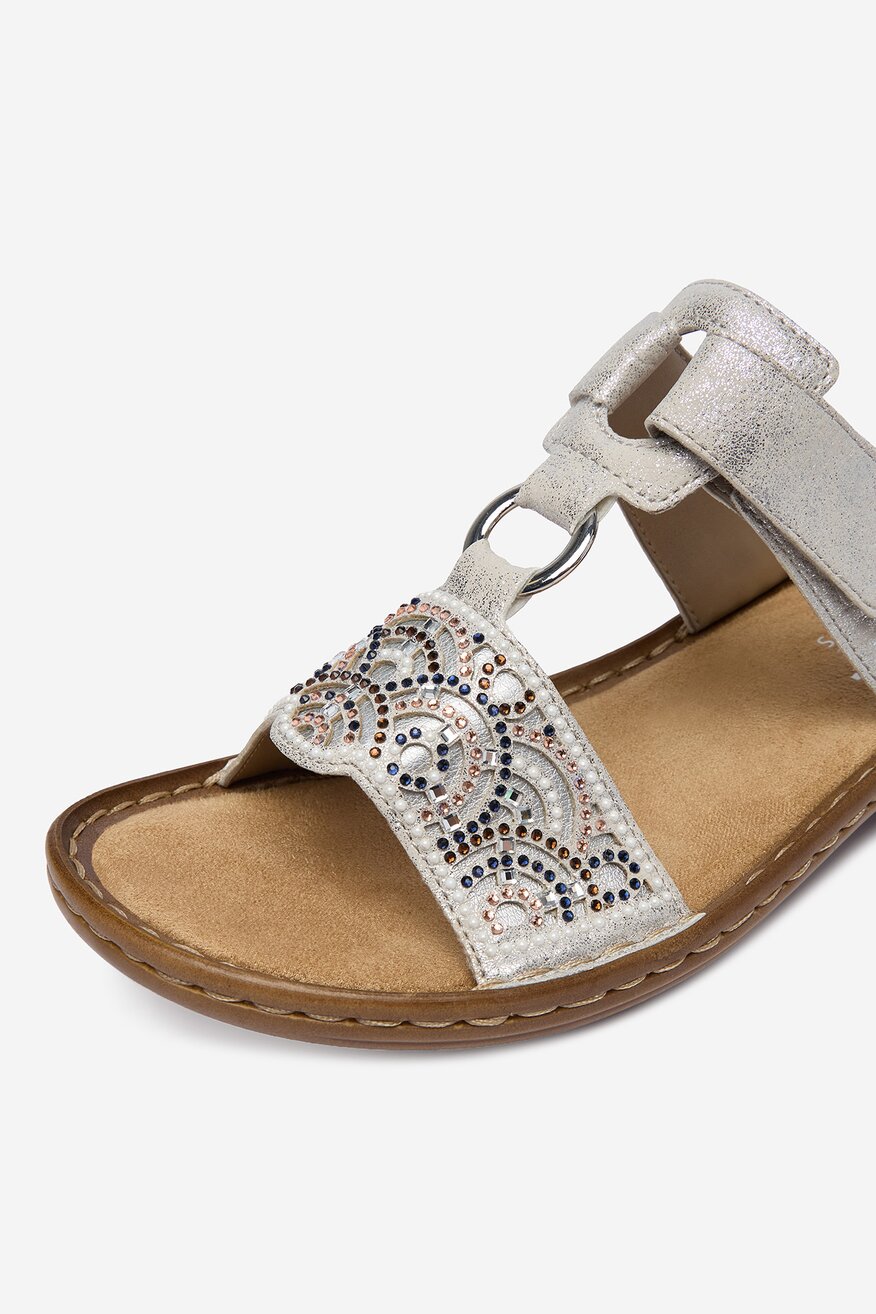 
                        Джапанки Rieker CEO-608K2-40 СРЕБРИСТ - 5906751832530