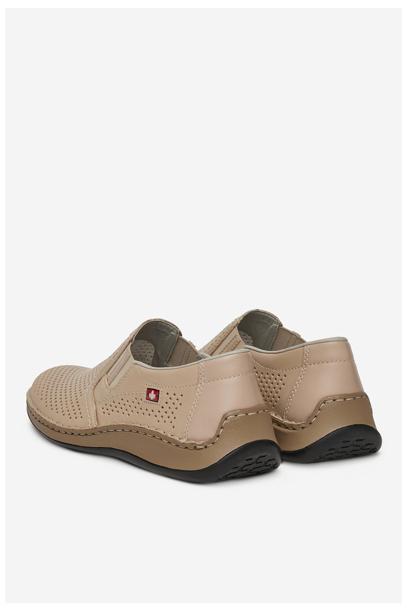 Półbuty Rieker CEO-05297-60 Beżowy jasny