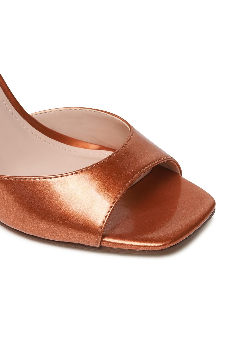 
                Jenny Fairy - Sandały na obcasie miedziane - 5903698706566