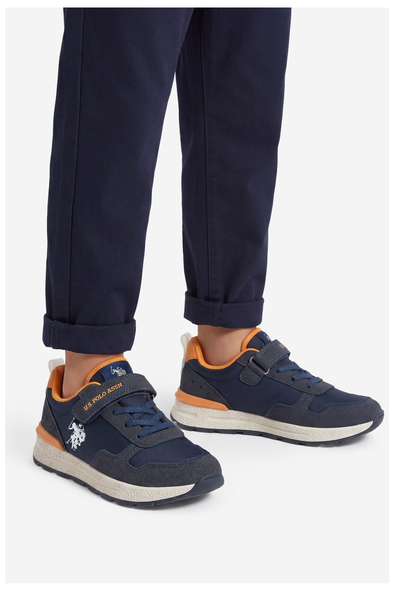 Sneakers U.S. POLO ASSN. EO-ALEX002K/6TY1 Granatowy