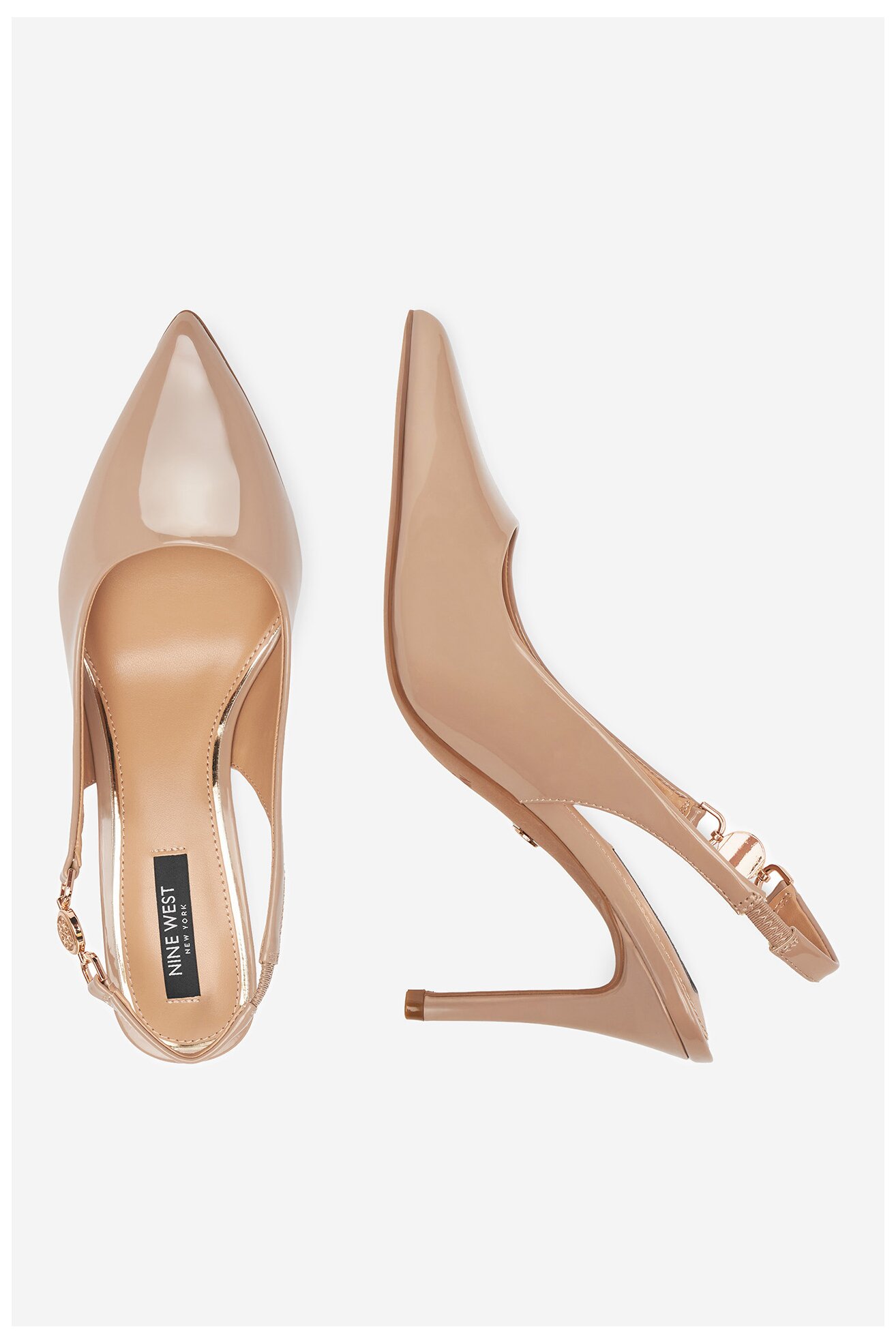 Елегантни обувки NINE WEST CEO-CD23029-2 БЕЖОВ