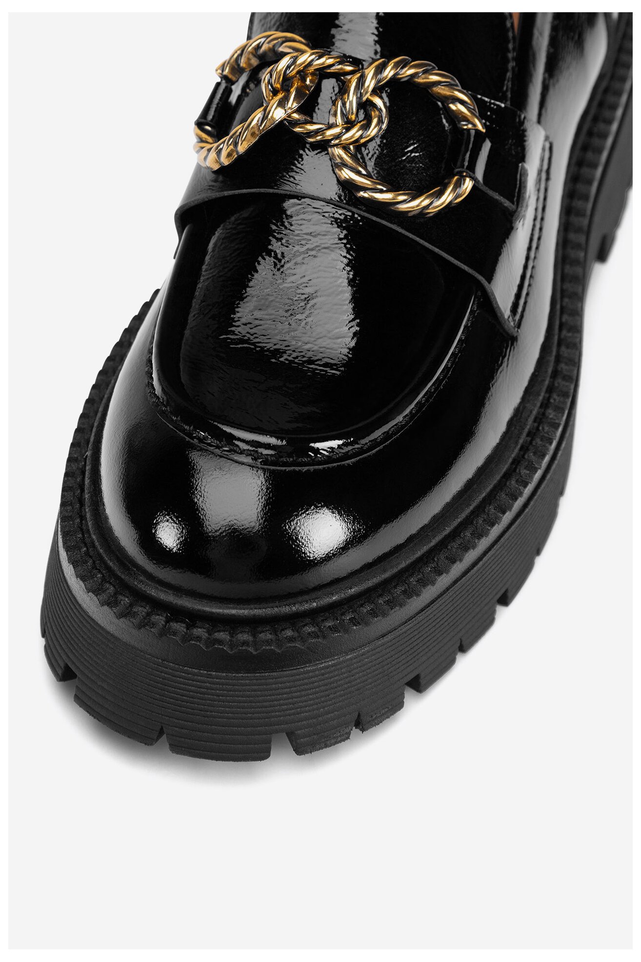 Mokasyn EVA MINGE BASMA-3473 Czarny