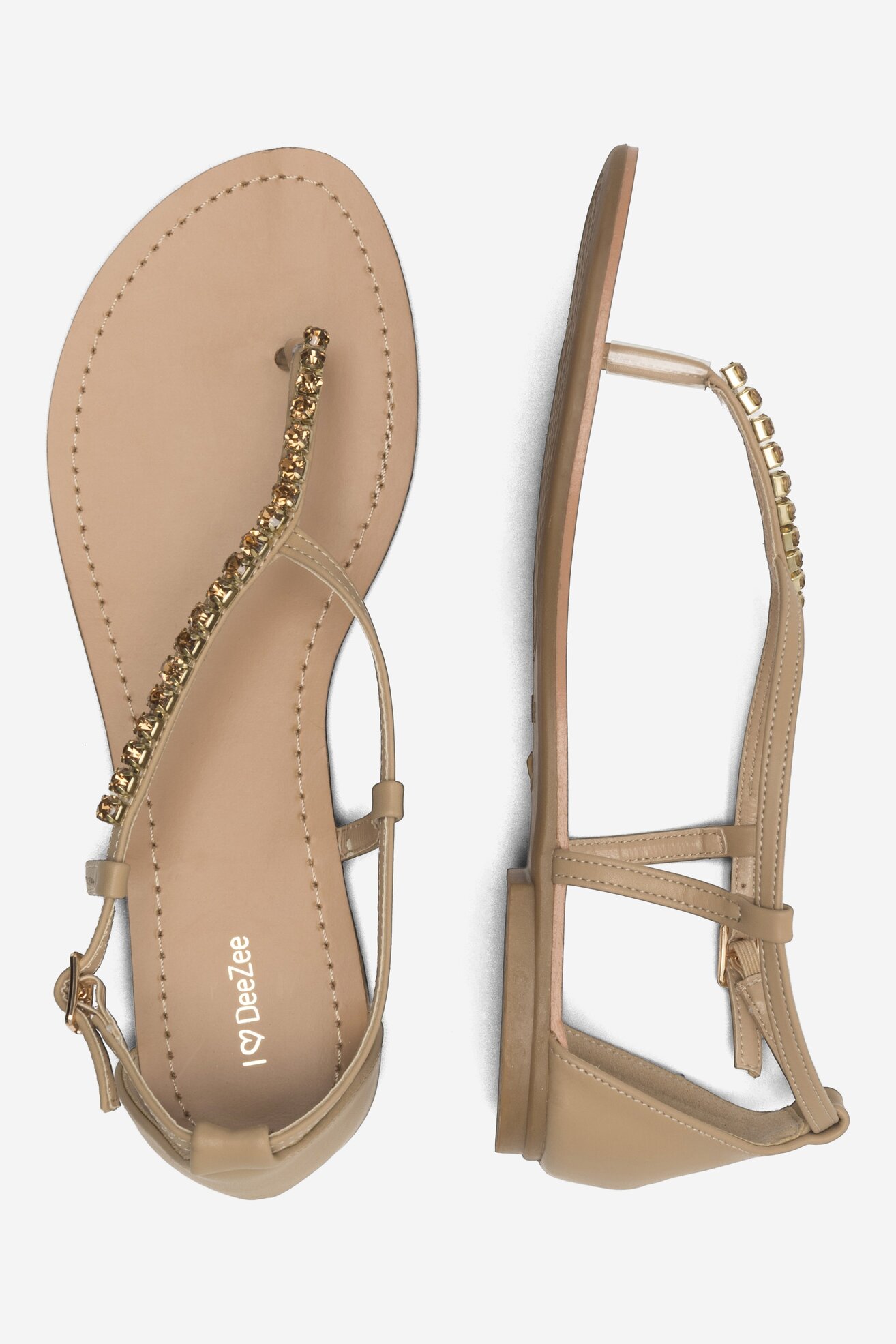 Sandały DeeZee ARIEL KL-F103-58 Beżowy