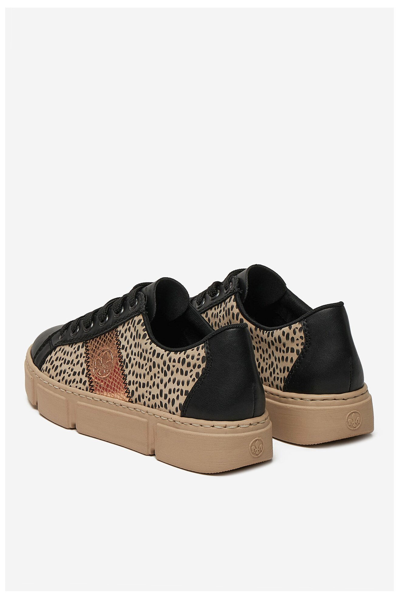 Sneakerși Rieker N5910-62 BEJ