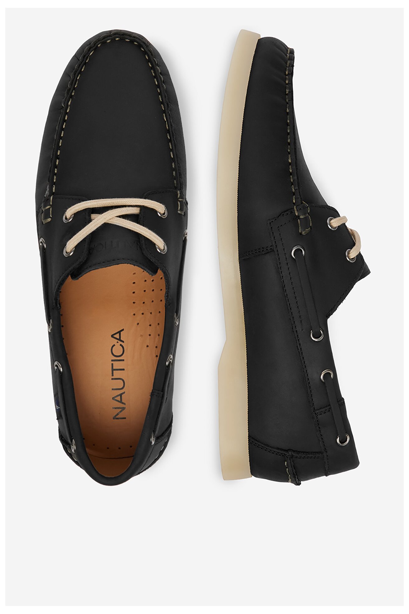 Półbuty NAUTICA CEO-COMO-01 MI08 Czarny