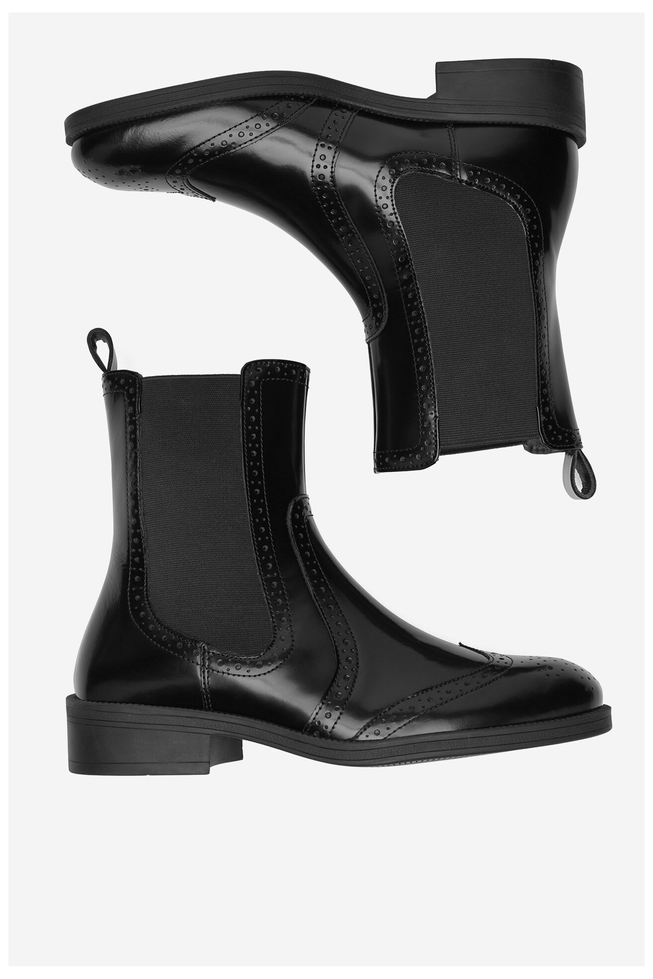 Botki Gino Rossi RUSSELL-116098 Czarny