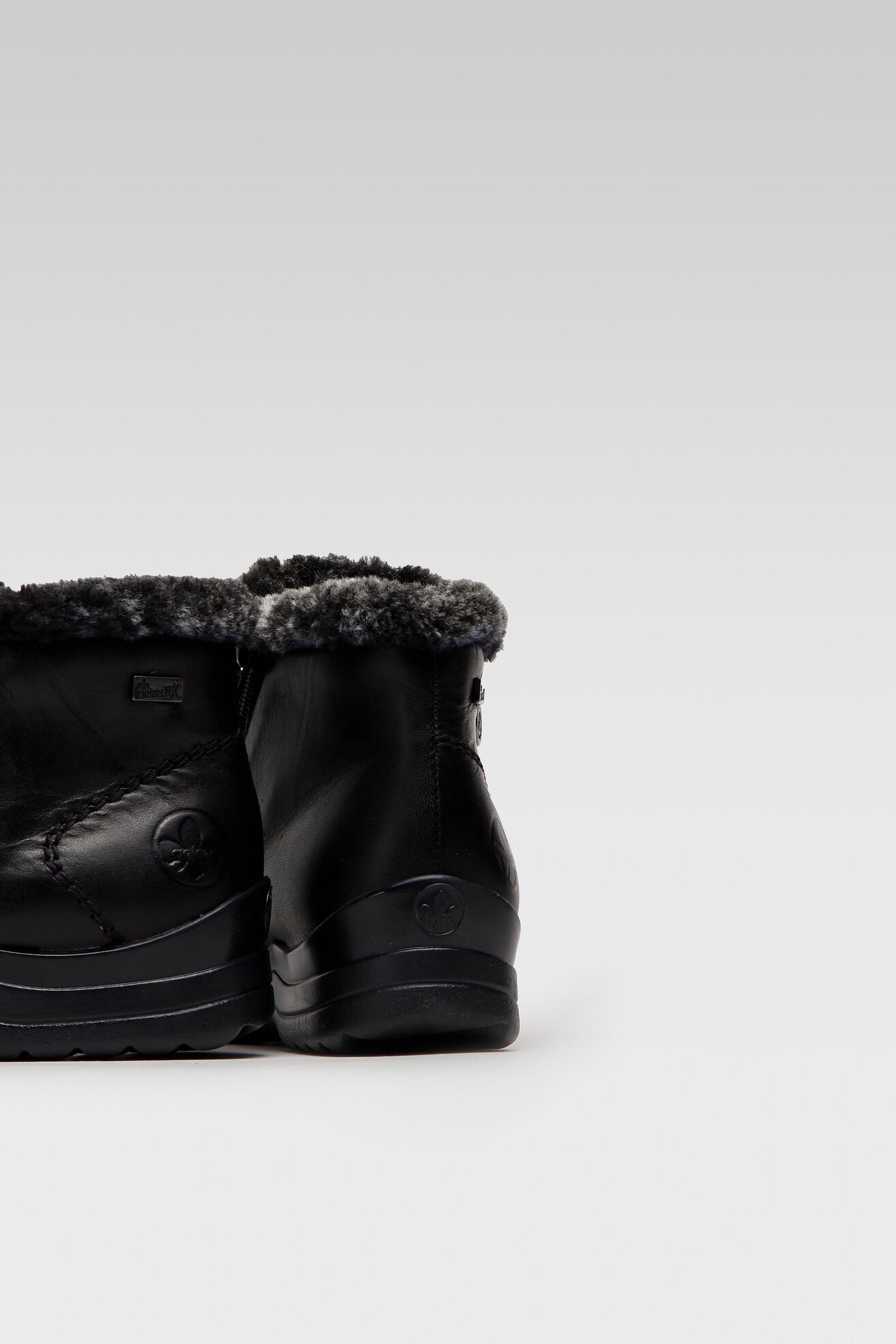 Bokacsizma Rieker L1868-00 FEKETE