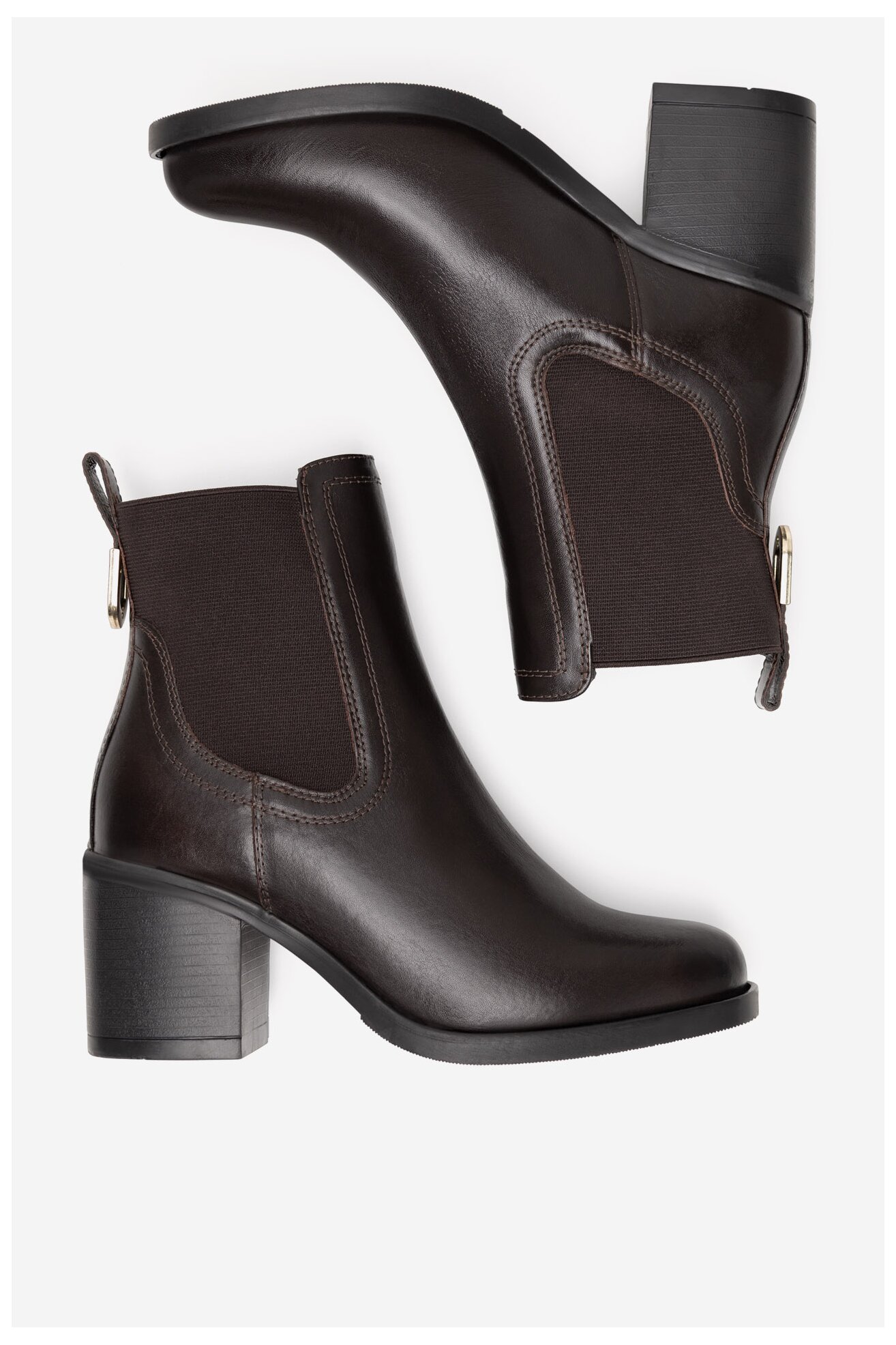 Bokacsizma Lasocki RST-MABEL-04 SÖTÉTBARNA