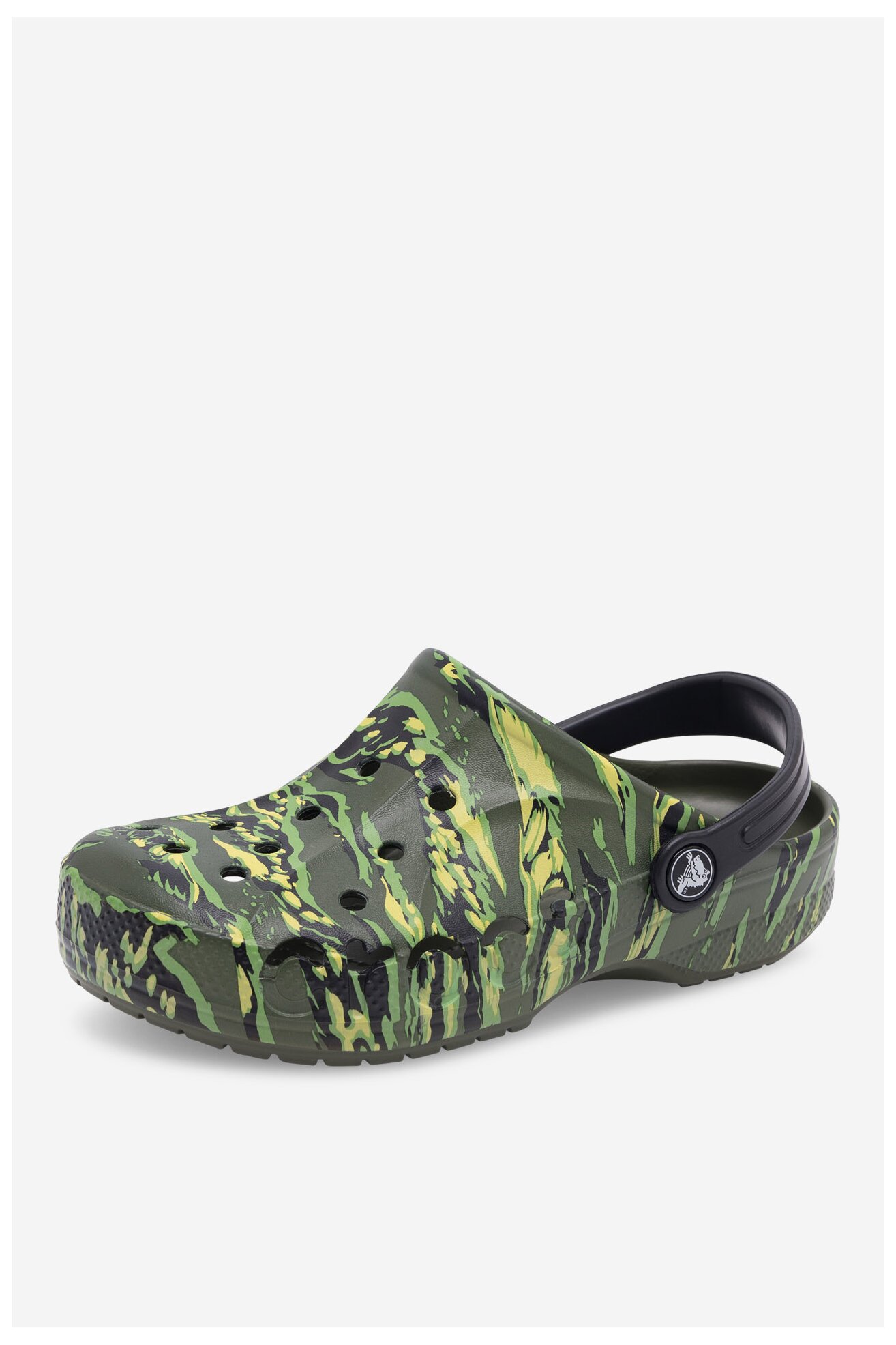 Klapki basenowe Crocs BAYA SEASONAL PRINTED CG 209728-9CX Zielony
