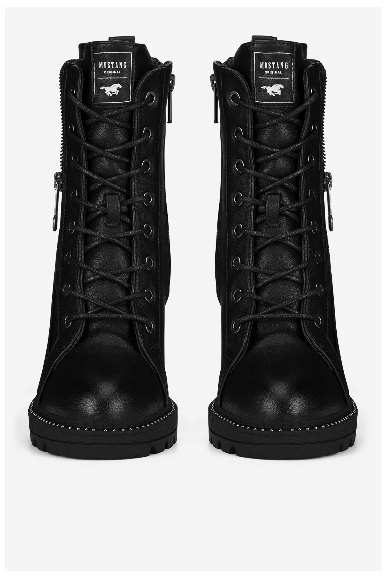 Trzewiki Mustang 1505-503-9 Czarny