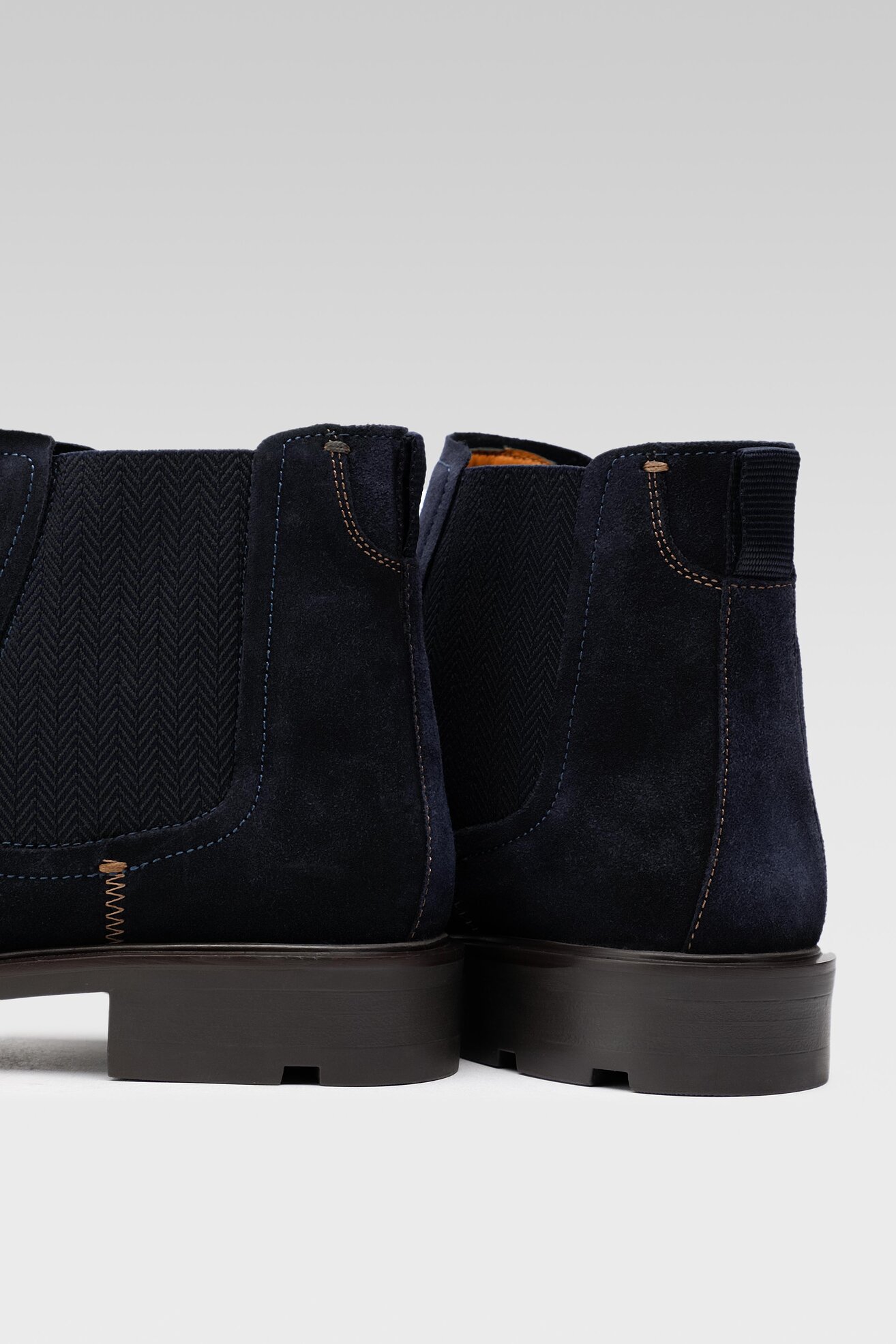 Botki Gino Rossi MI07-B252-B89-04 Granatowy