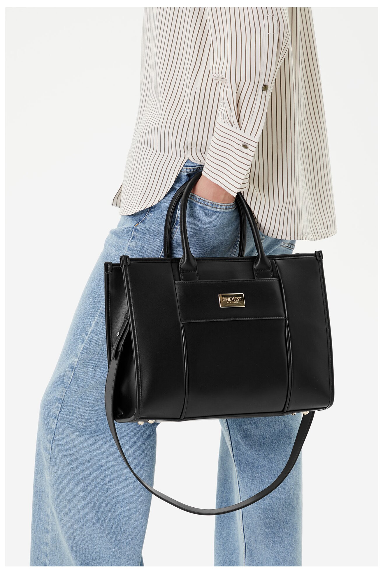 Дамска чанта NINE WEST EO-KENTUCKY-LDA8168 ЧЕРЕН