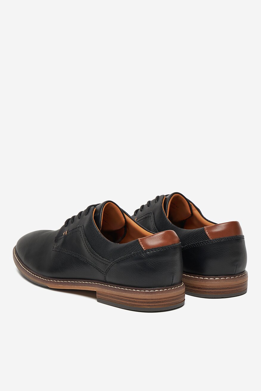 Pantofi casual Lanetti NEGRU - 5906751358634
