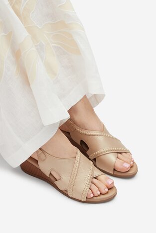 Сандалі Lasocki WB-ELIA-03 БЕЖЕВИЙ
