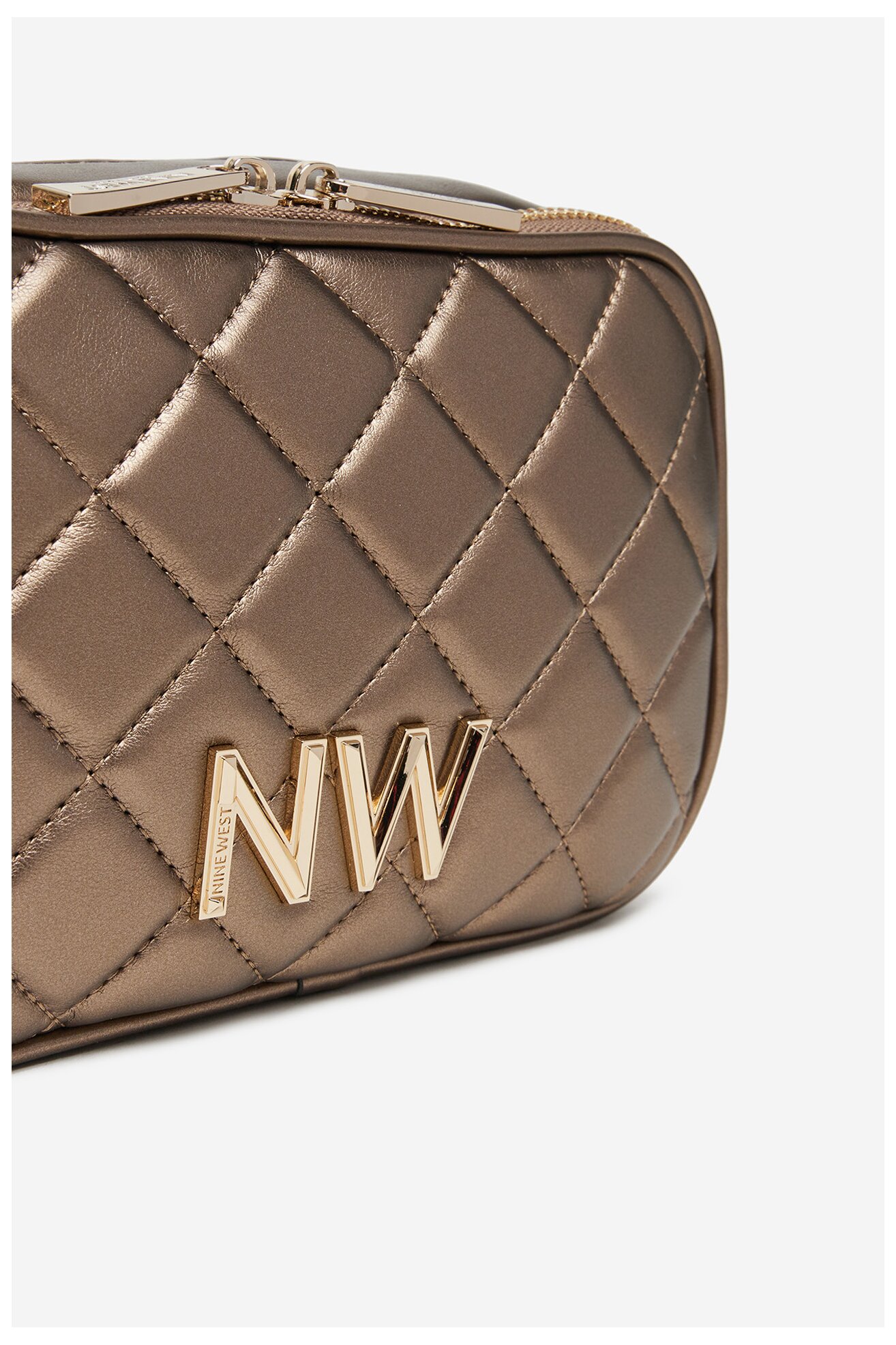 Kézitáska NINE WEST CEO-GREENWICH-GLAM-LX7669 SÖTÉTEZÜST