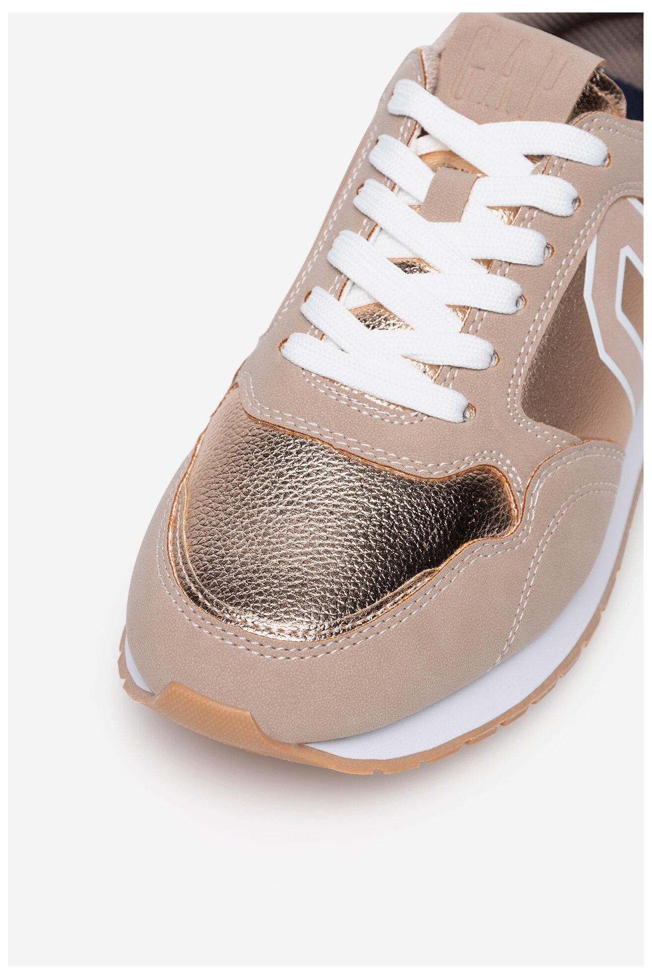 Obuwie sportowe GAP NEW YORK II GAF002F5SWROROGP Złoty