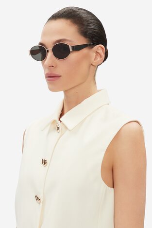 Ženske sunčane naočare Jenny 4WF-001-SS25 ZLATNA