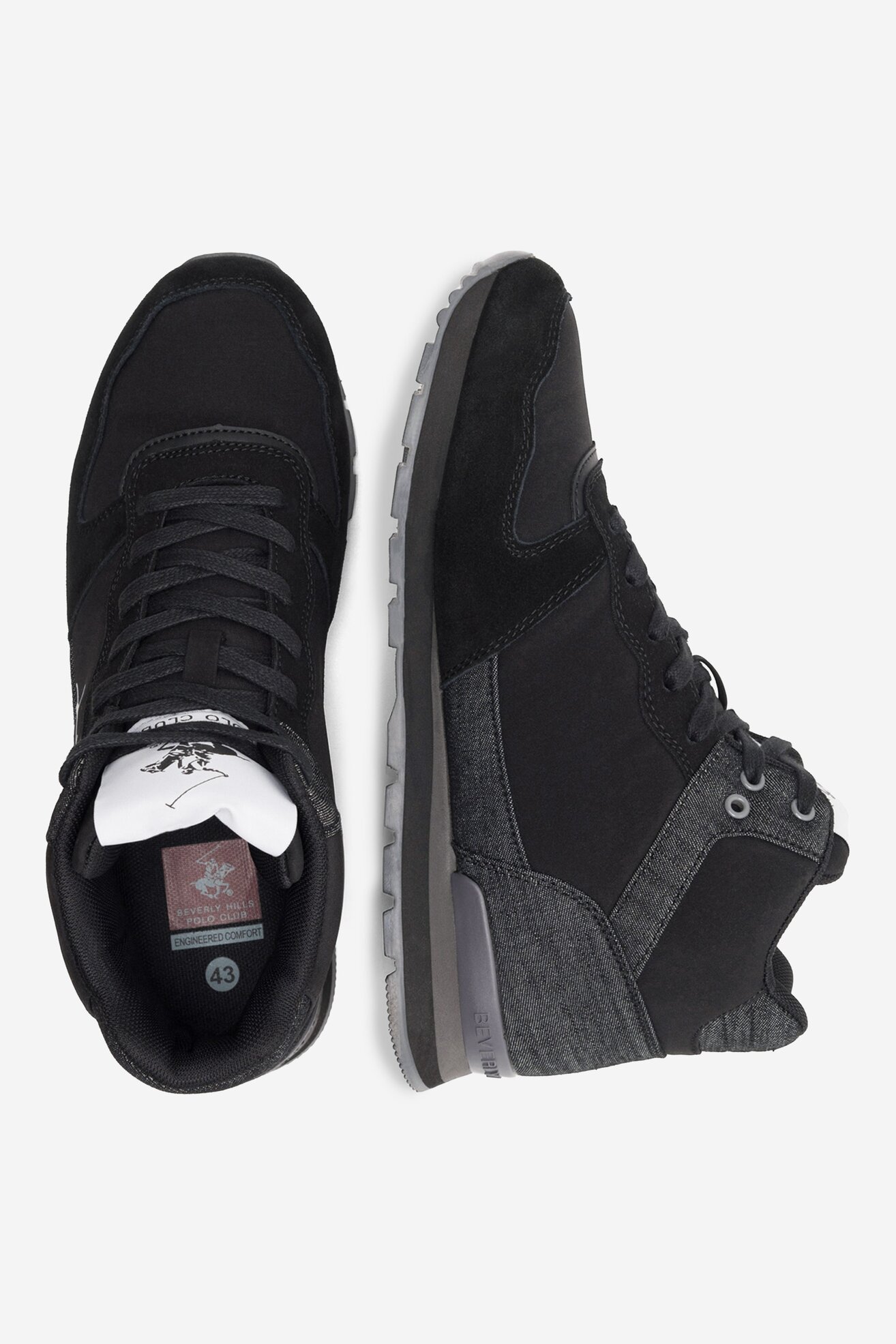 Tornacipő Beverly Hills Polo Club KATTAN-01 FEKETE