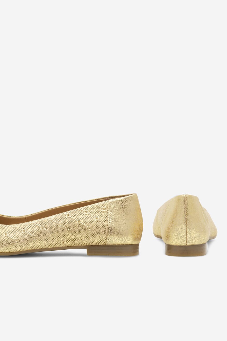 
                Lasocki - Baleriny skórzane - 5905588370529