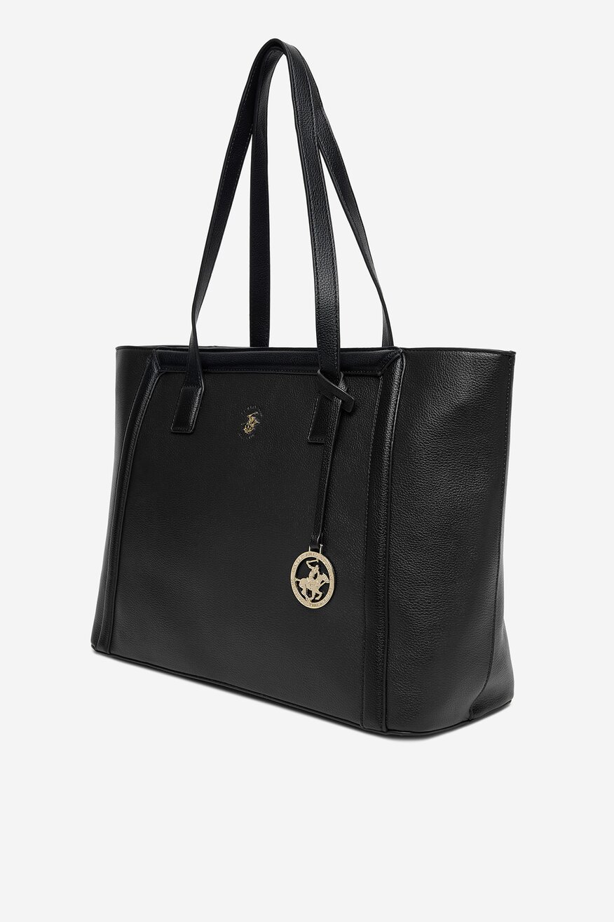 Geantă de mână Beverly Hills Polo Club NEGRU - 5906751252864