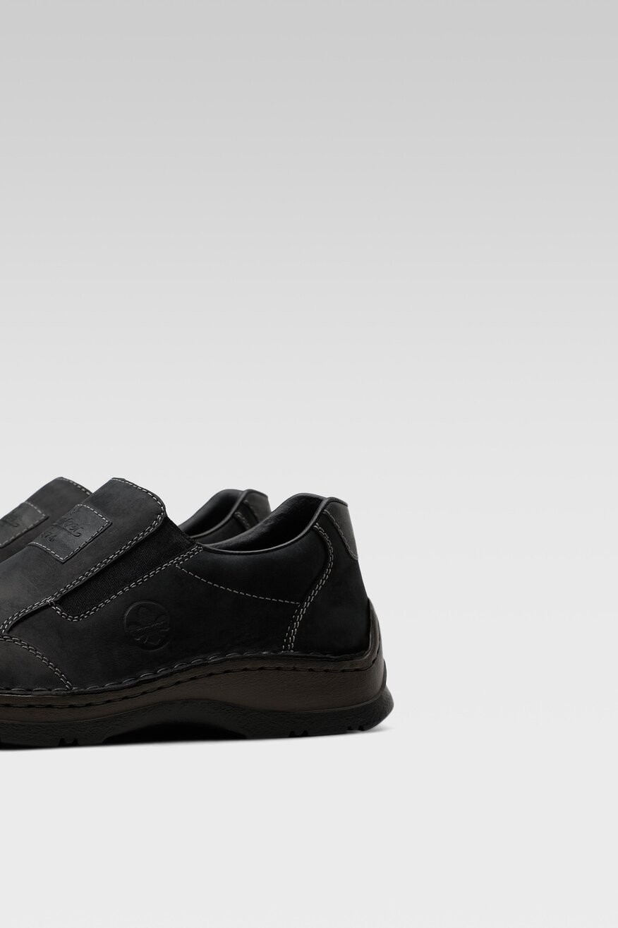 Rieker - Półbuty skórzane - 5904248894177