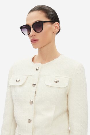 Ženske sunčane naočare Jenny 4WF-007-SS25 CRNA