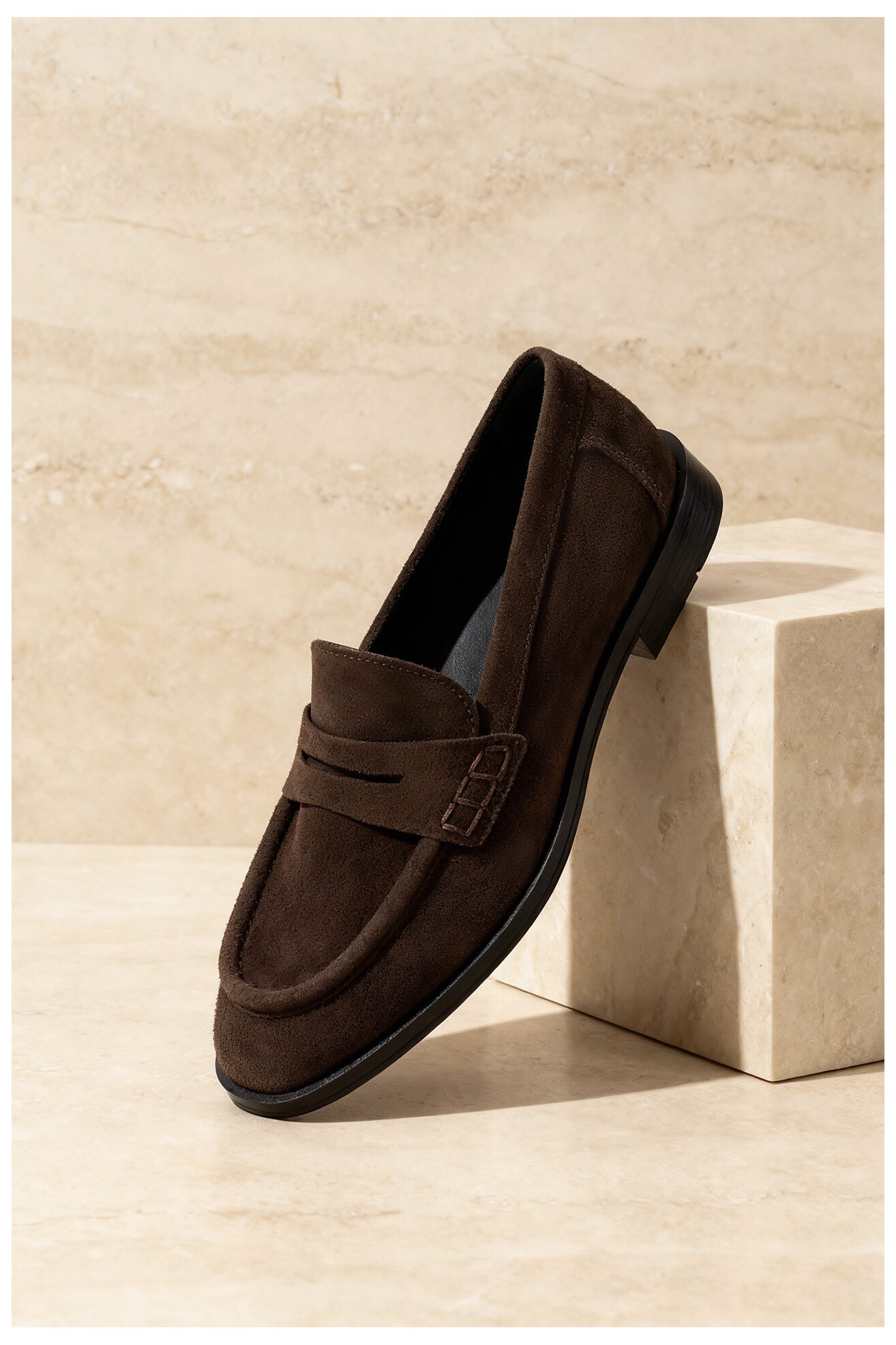 Mokasyn Gino Rossi EO-MANU-2550LM Brązowy ciemny