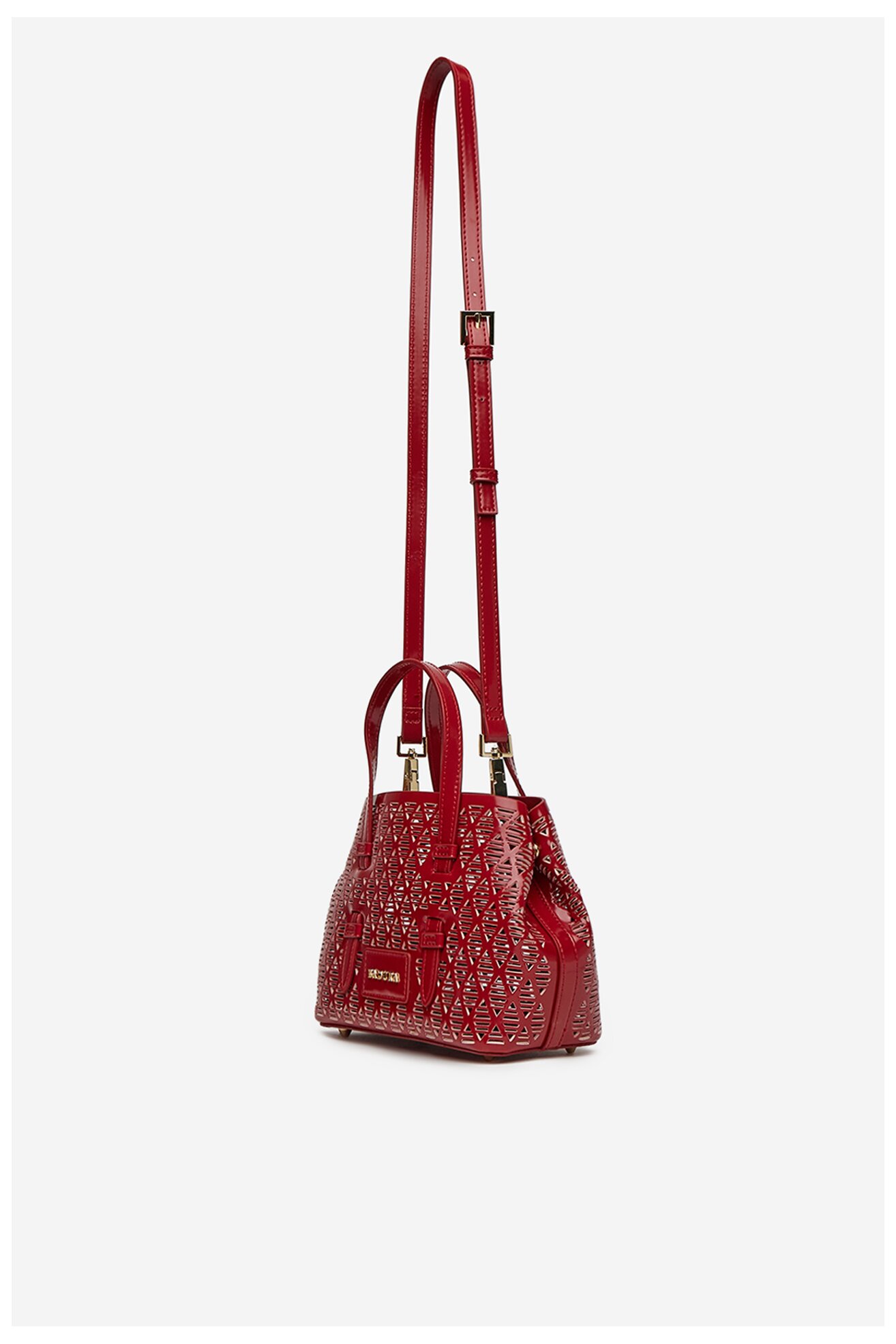 Kézitáska Badura WEN-07 PIROS