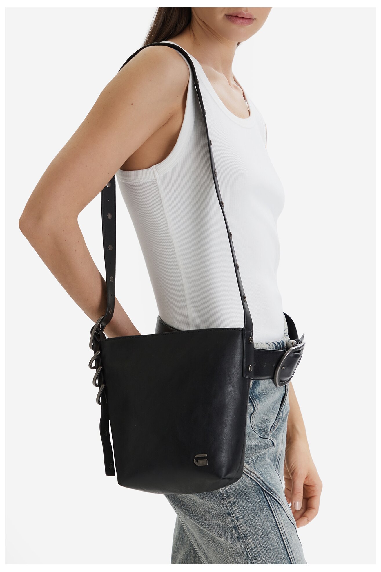 Сумка З Ремінцем G-STAR RAW EO-LDA8713 ЧОРНИЙ