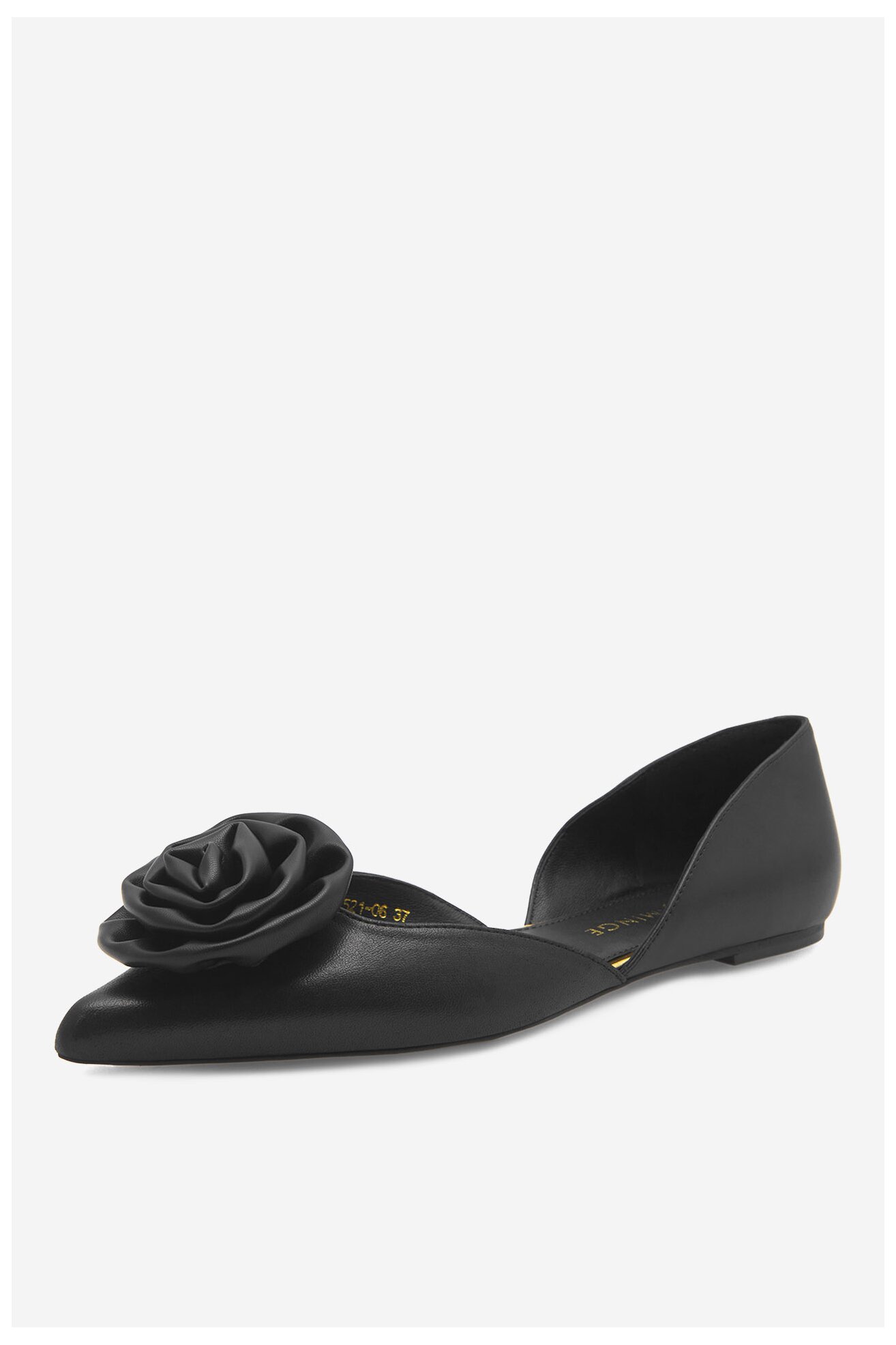 Baleriny EVA MINGE FORBES-V1521-06 Czarny