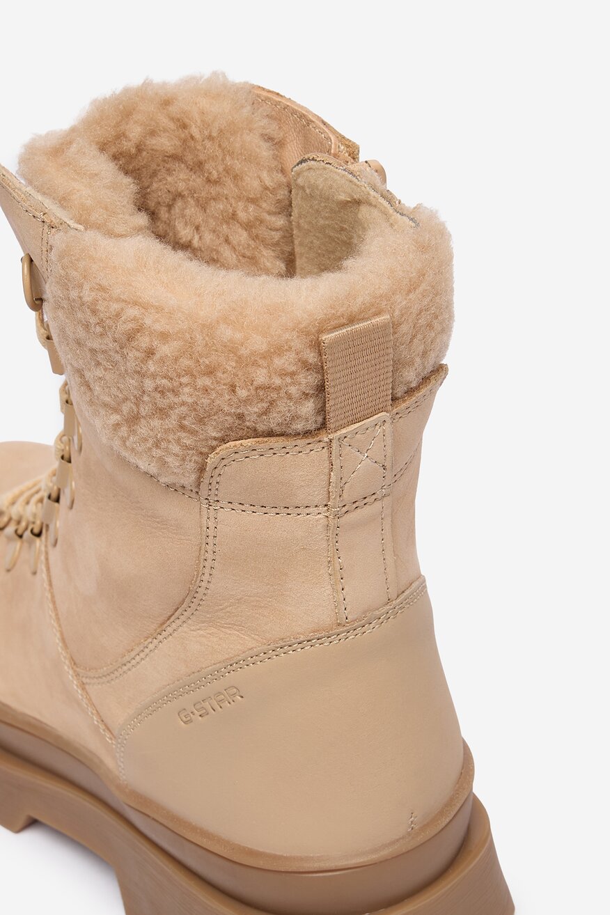 
                Šněrovací vyšší obuv G-STAR RAW BÉŽOVÁ - 5906751412367