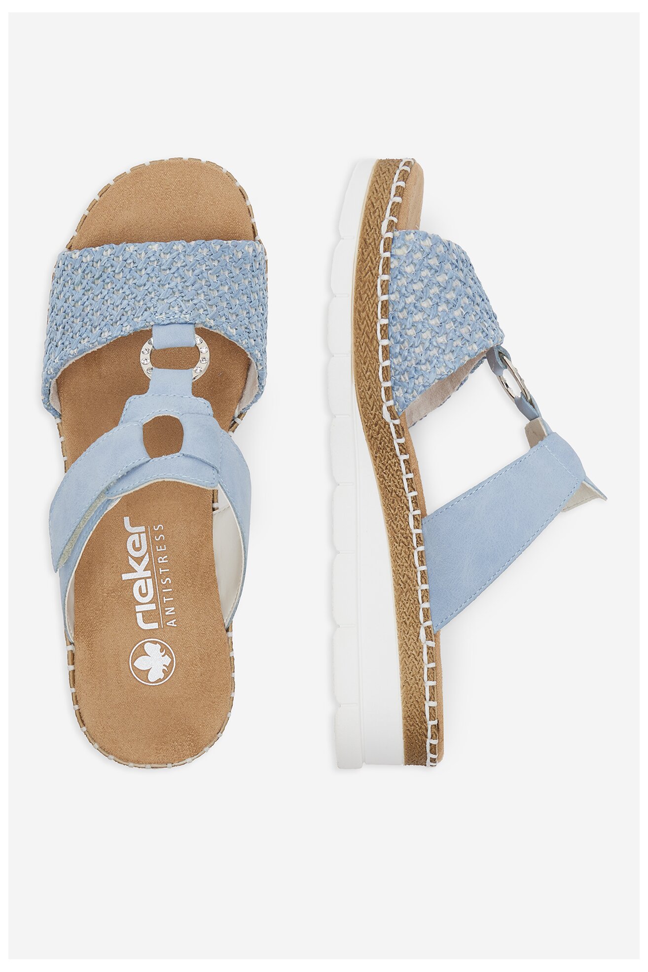 Șlapi Rieker V1243-10 ALBASTRU