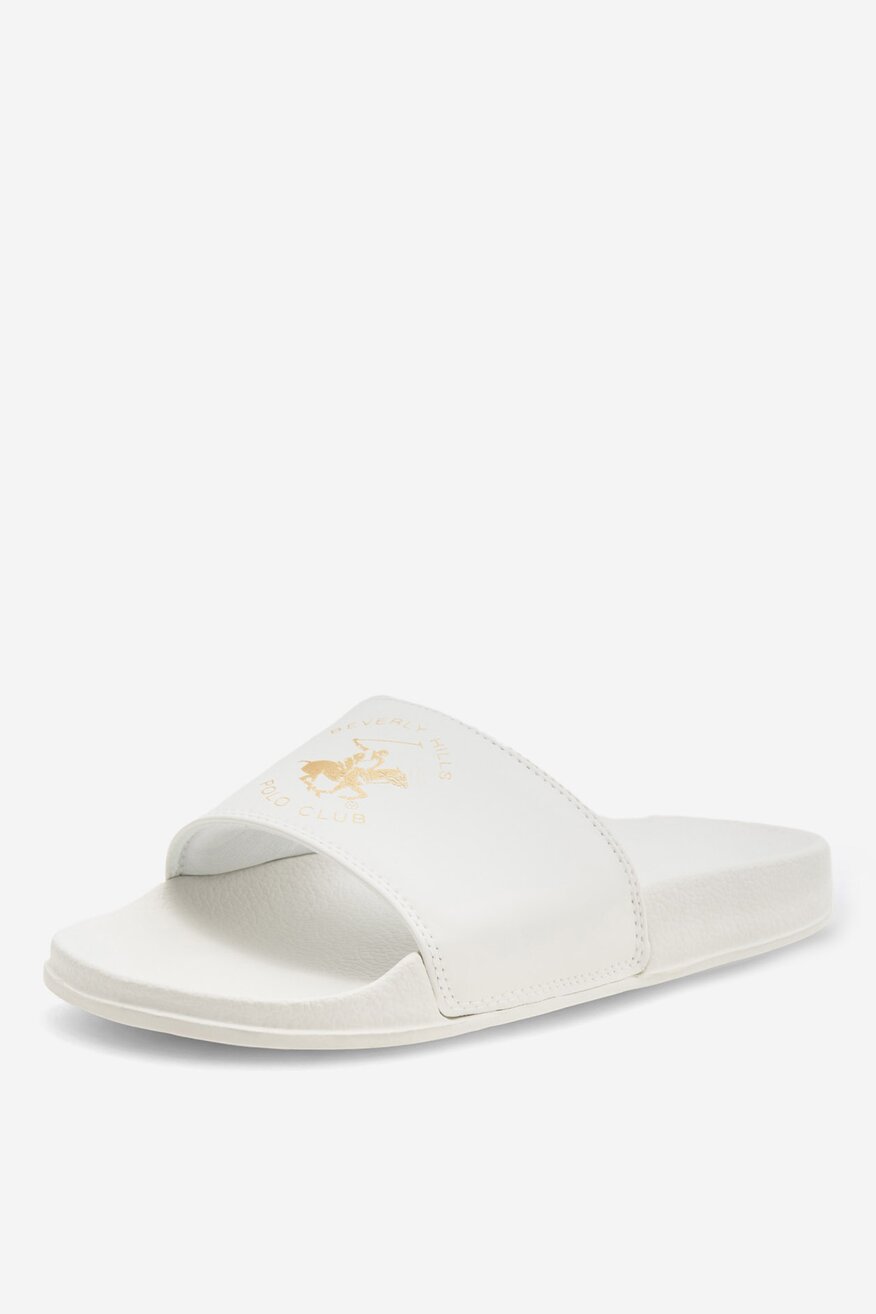 Șlapi pentru bazin Beverly Hills Polo Club ALB - 5905588461715